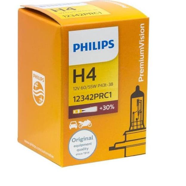 PHILIPS 1 Bóng Đèn Halogen H4 60 / 55w 12v