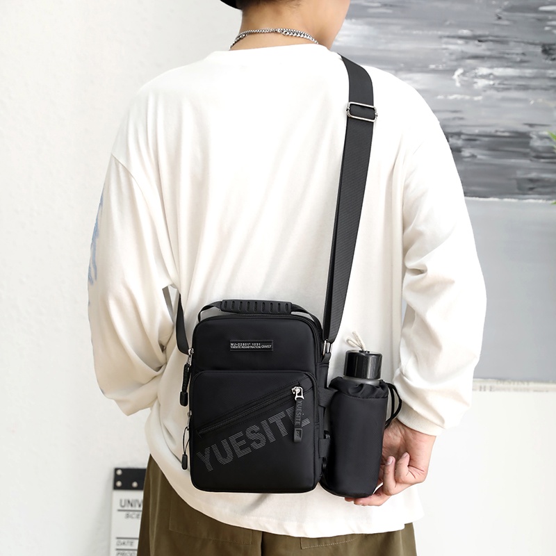 Túi Xách Vải Nylon Sức Chứa Lớn Thời Trang Tiện Dụng Cho Nam