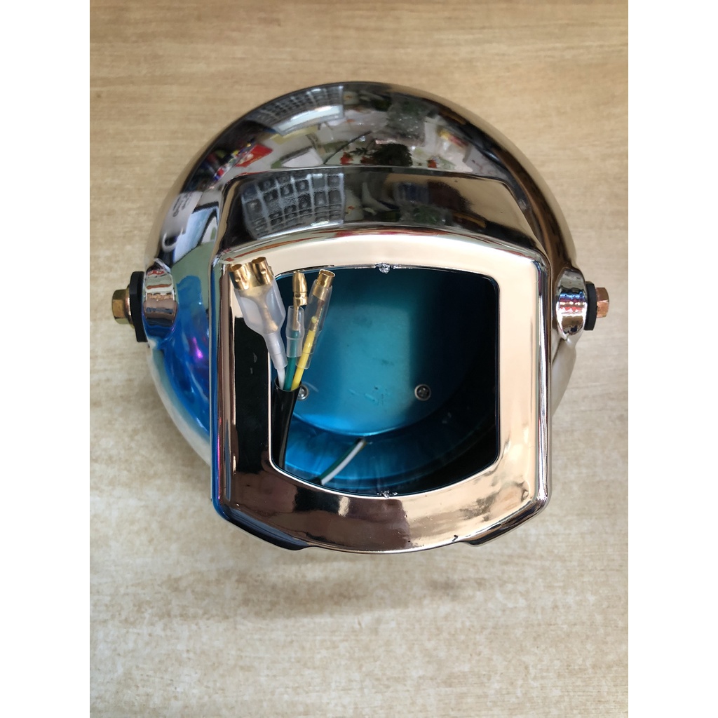 Đèn pha trước tròn LED hoặc bóng chất lượng tốt dành cho các dòng xe ba gác, xe ba bánh