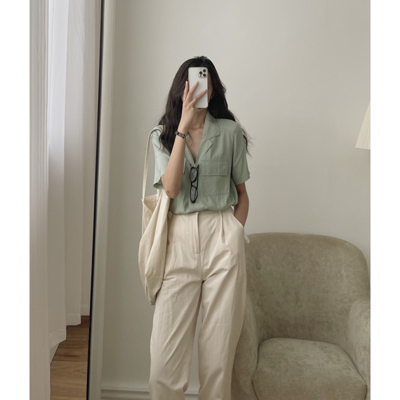 Quần baggy kaki freesize 838
