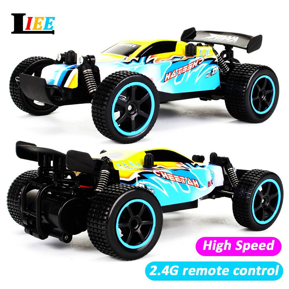 RC RC Bộ Xe Đua Đồ Chơi Điều Khiển Từ Xa Tốc Độ Cao 2.4g