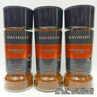 [Hỏa Tốc] Cafe hòa tan Davidoff 100g các vị