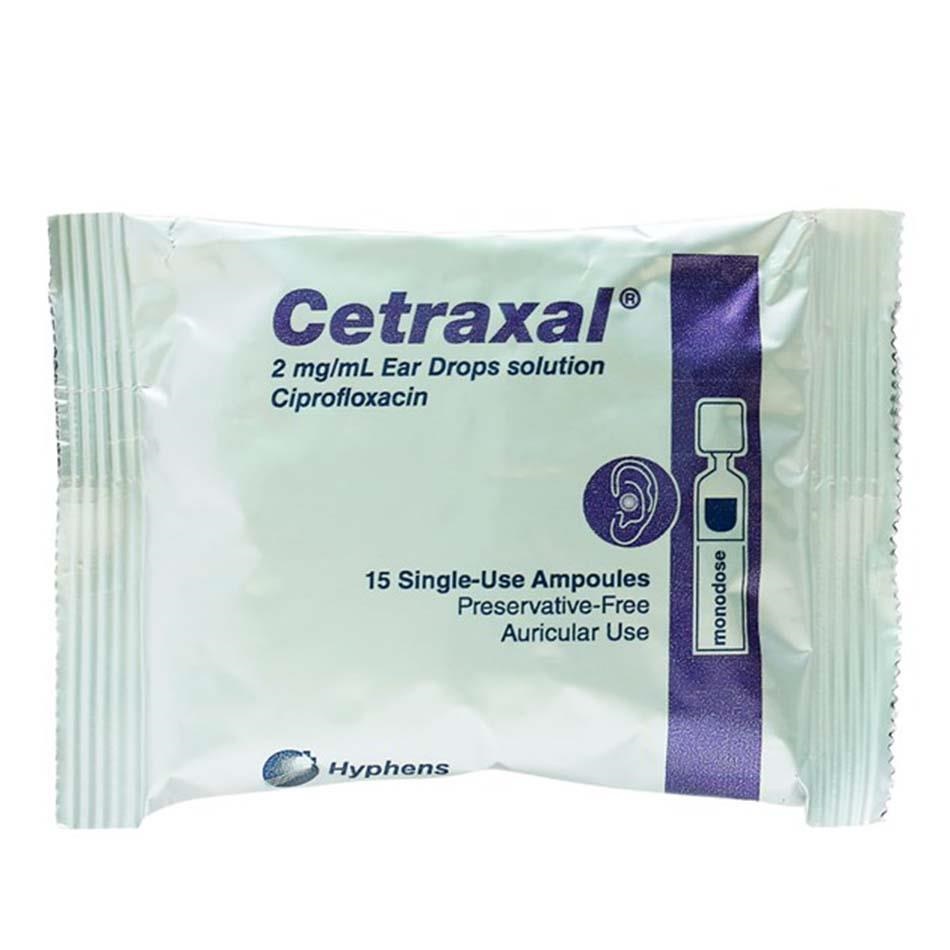 [CHÍNH HÃNG] Nh ỏ t ai Cetraxal hộp 15 ống #MYPHAMGIARE