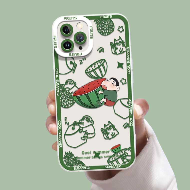 Ốp Điện Thoại TPU Dẻo Trong Suốt Họa Tiết Hoạt Hình Dễ Thương Cho IPhone 14 12 13 6 6S 7 8 Plus X XS XR 11 Pro Max