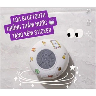Loa bluetooth mini không dây chống thấm nước (tặng kèm sticker trang trí)