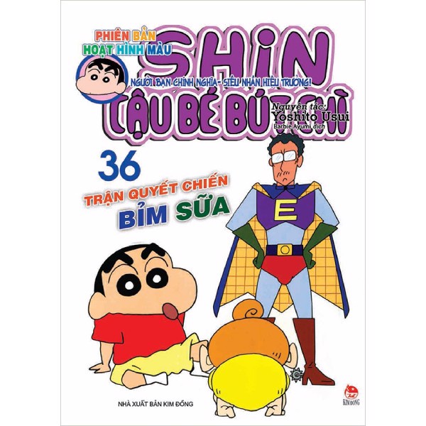Sách - Shin - Cậu Bé Bút Chì - Hoạt Hình Màu - Tập 36