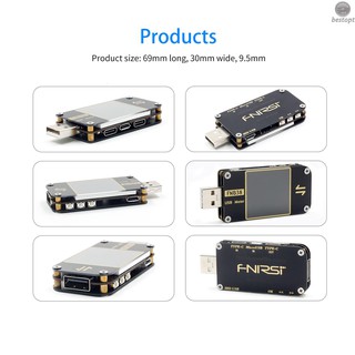 B&O FNB38 Current and Voltage Meter USB Tester QC4+PD3.0 2.0 PPS Fast Charging Protocol Capacity Test