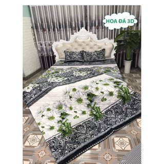 Trọn bộ set hè 5 món chăn ga gối poly giá sốc mẫu siêu đẹp
