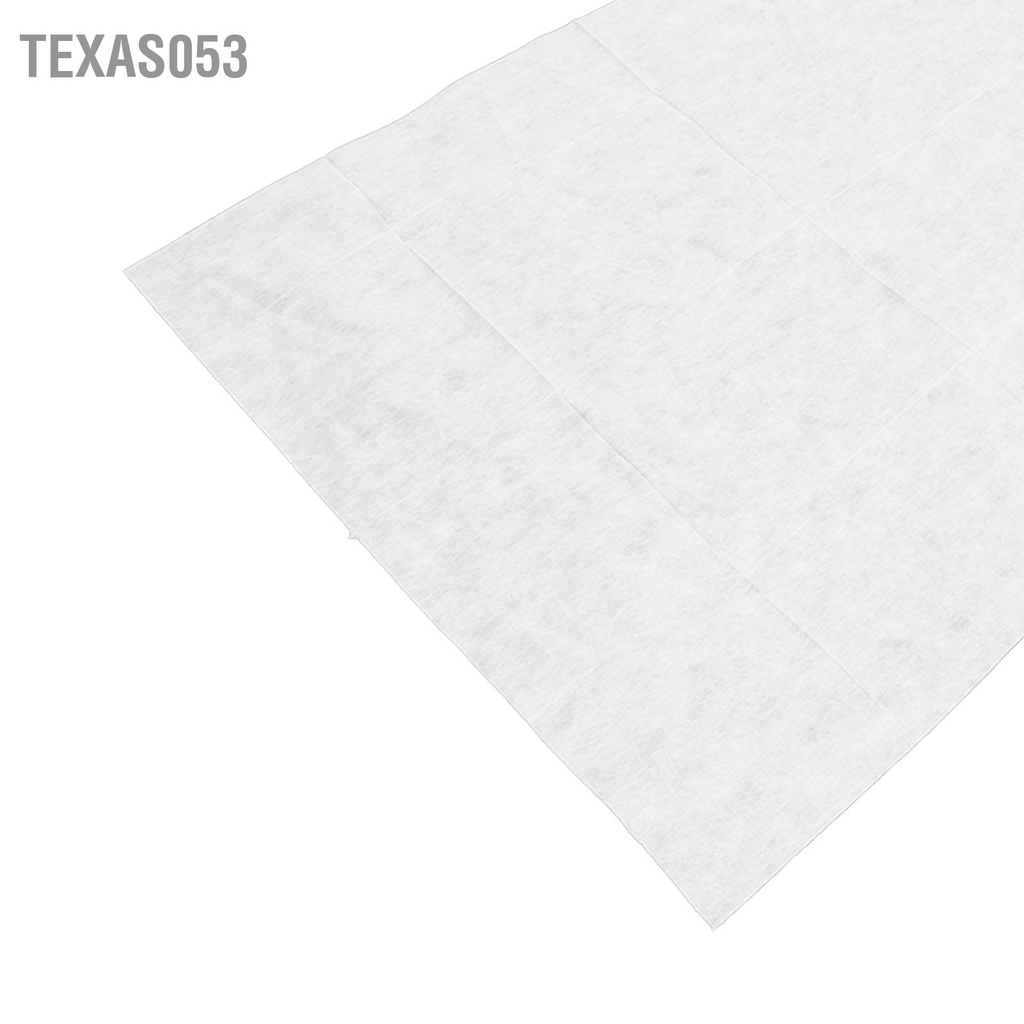 [Hàng Sẵn] 100 Tấm lót trải giường dùng một lần mỏng thoáng khí trắng không lỗ 170x70cm cho massage Spa Thẩm mỹ【Texas053】