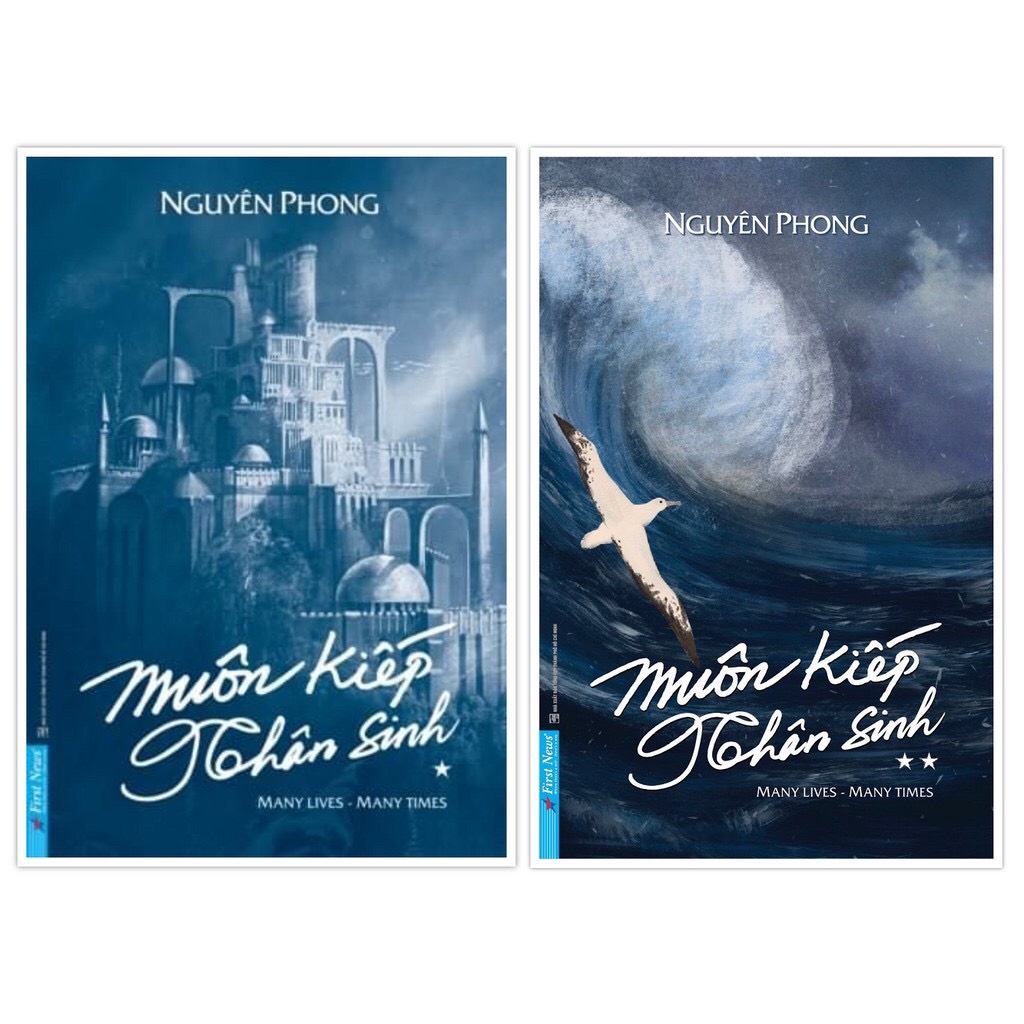 Sách - Muôn Kiếp Nhân Sinh Phần 1 + 2 - Bìa Cứng - Nguyên Phong - AD.BOOKS