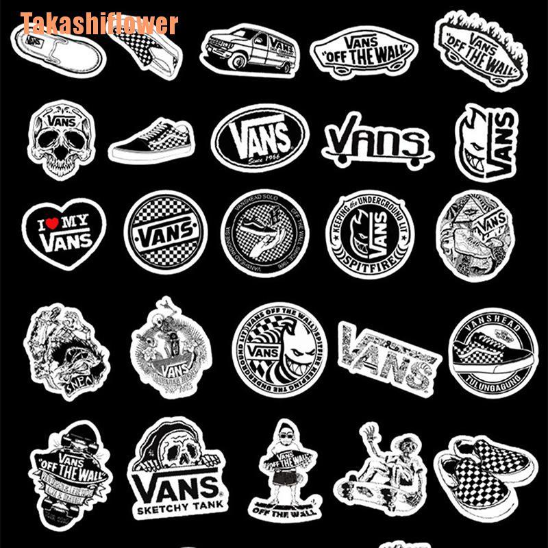 Set 50 Miếng Dán Trang Trí Họa Tiết Graffiti Cá Tính