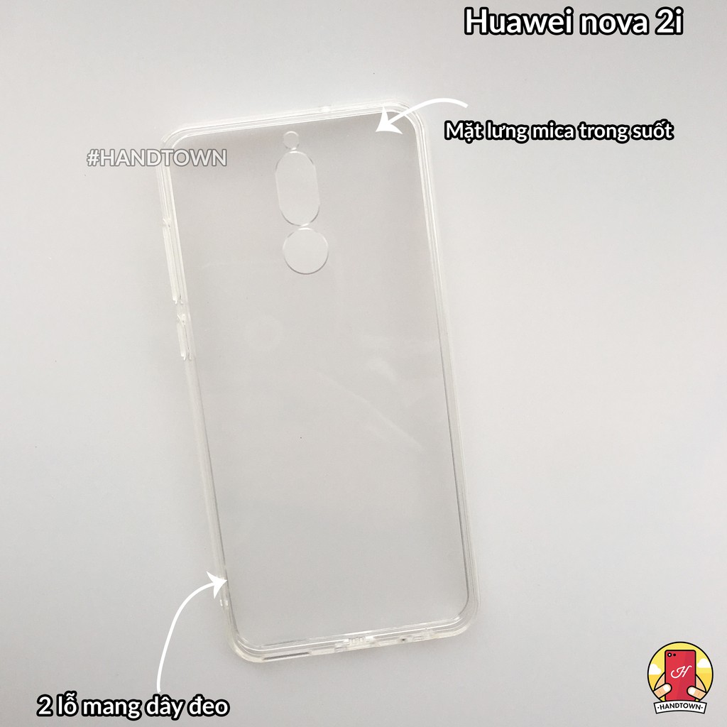 HUAWEI NOVA 2i ỐP LƯNG VIỀN DẺO TRONG CAO CẤP