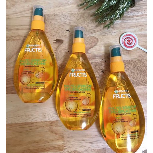 Dầu Dưỡng Tóc Garnier Fructis Nga