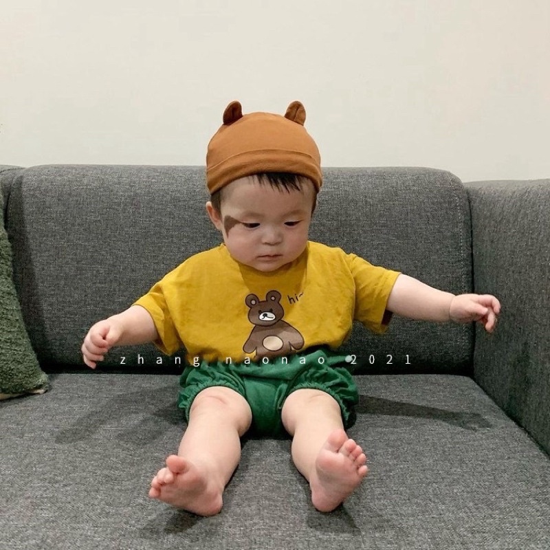 Bộ quần áo cho bé, bộc cộc, chất cotton mềm mại, thấm hút tốt