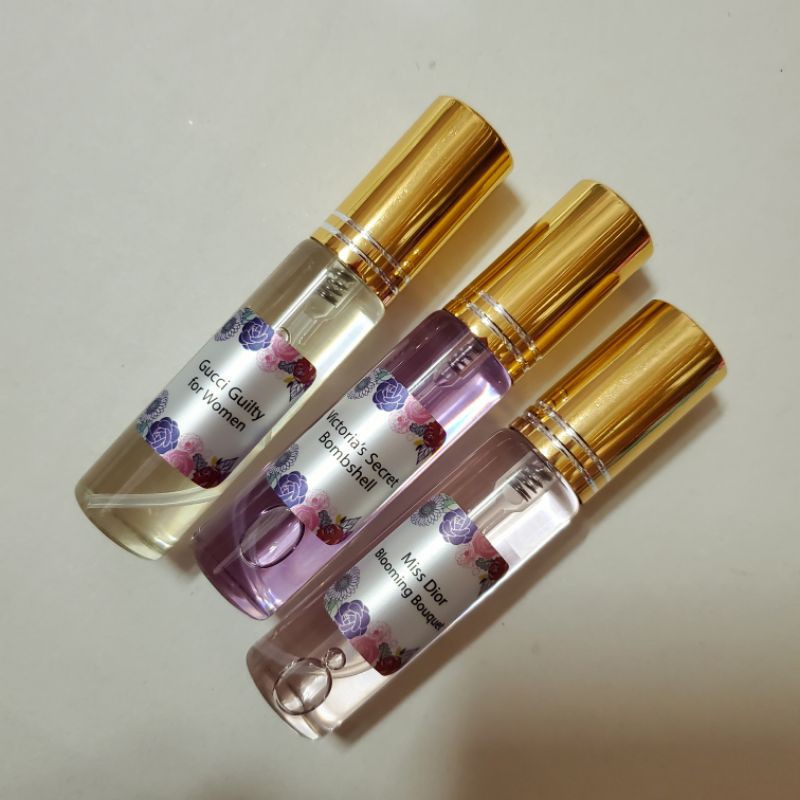 3 chai tinh dầu nước hoa Pháp