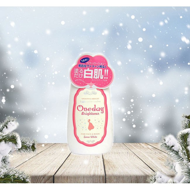Lotion trắng da One day cho mặt và toàn thânCHÍNH HÃNG Dưỡng da trắng hồng và sáng dài lâu