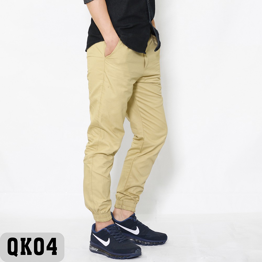 Quần Jogger Kaki Ống Bó Phong Cách Năng Động Trẻ Trung | BigBuy360 - bigbuy360.vn