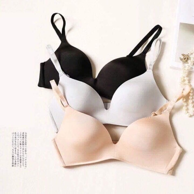Áo lót xuất nhật không gọng đệm mỏng trơn mã 003