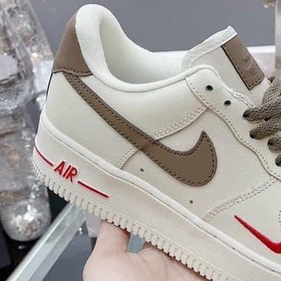 Giày af1 thể thao nam nữ sneaker _Nike Air Force 1 Vệt Nâu, hàng cực chất dễ phối đồ Full Box Bill hót