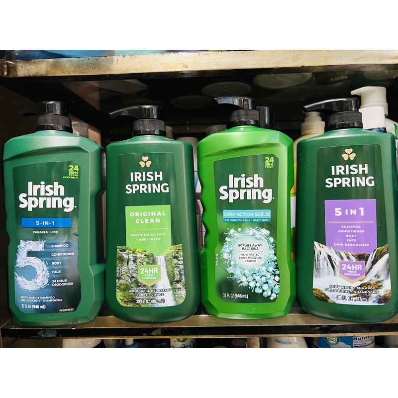 Sữa tắm Irish Spring  964ml, 532ml