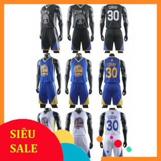 KING SPORT 247 Bộ quần áo bóng rổ NBA cao cấp( stephen curry 2019)