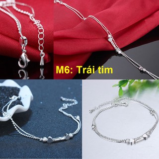 Lắc chân bạc Hàn Quốc