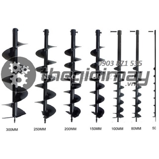 Mũi khoan đất 100mm đơn