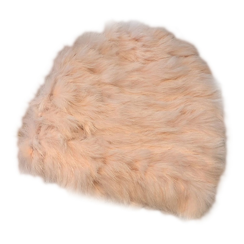 Mũ lông thỏ thời trang thu đông sành điệu cho nữ