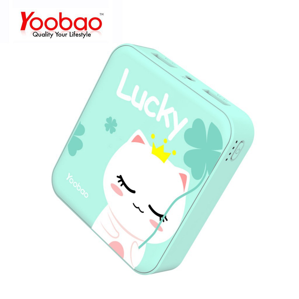 COMBO sạc dự phòng dung lượng 10000mAh và cáp sạc Micro USB của YOOBAO - CBO 6024 C5