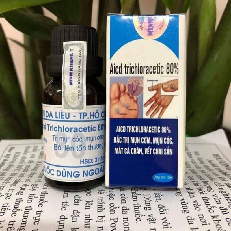 Bôi mụn cóc ,mụn cơm ,mắc cá chân ,vết chai sần