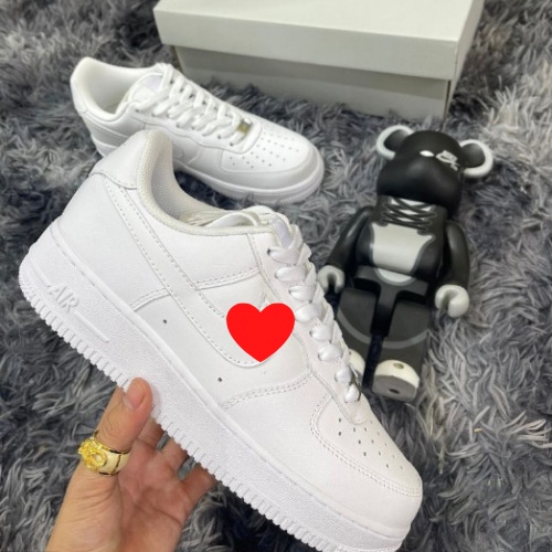Giày Sneaker nam nữ Thể Thao thấp cổ màu trắngTrắng AF1 Full Box Đủ Size