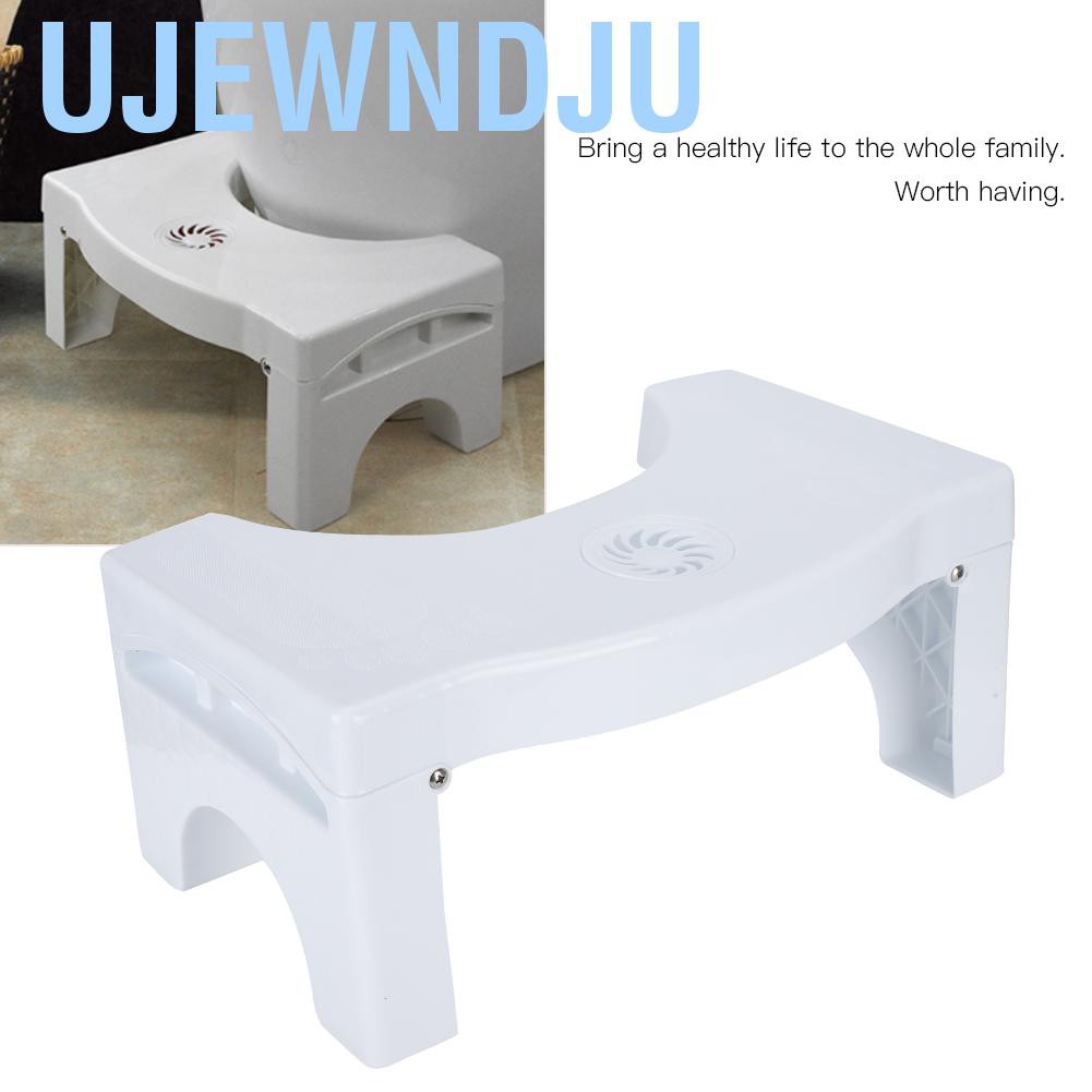 Ujewndju Bathroom Stool Household Supplies Kid Toilet Non‑Slip Tread Surface Plastic