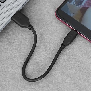 Cáp Micro 20cm AVA+ LJET-M01 Đen