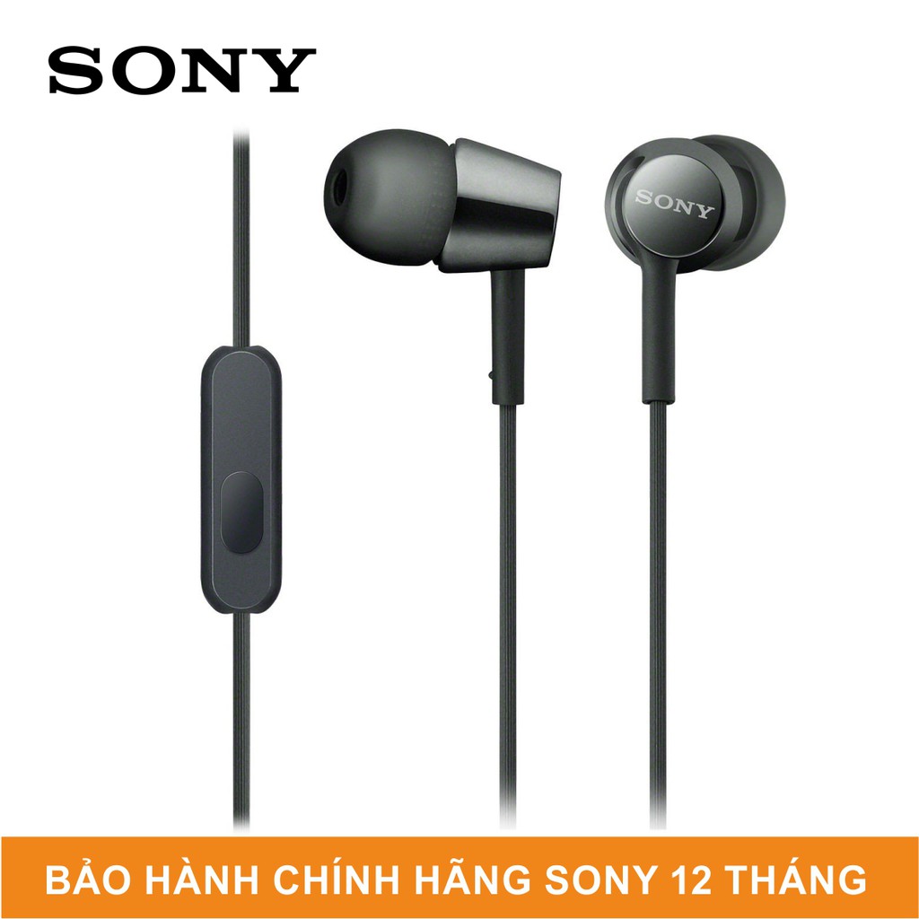 Tai Nghe Nhét Tai Sony EX155AP - Hàng Chính Hãng Sony Việt Nam