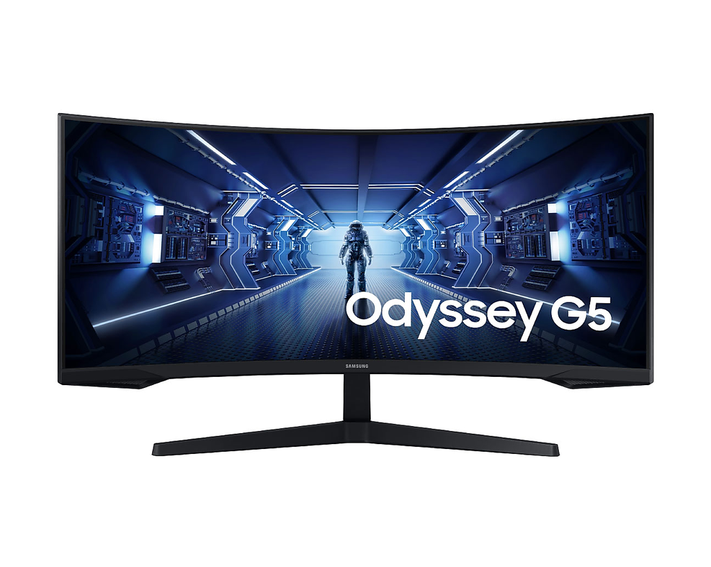 Màn hình Cong Samsung Gaming Odyssey G5 LC34G55TWWEXXV 34 inch WQHD/HDR10/165Hz/1ms/Free Sync