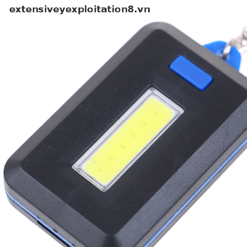 Móc khóa đèn pin Led COB mini khẩn cấp linh động cho hoạt động ngoài trời