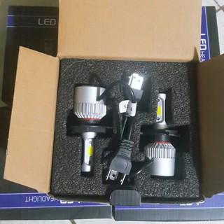 ĐÈN PHA LED C6 3 TIM H4 (GIÁ 1 BÓNG)