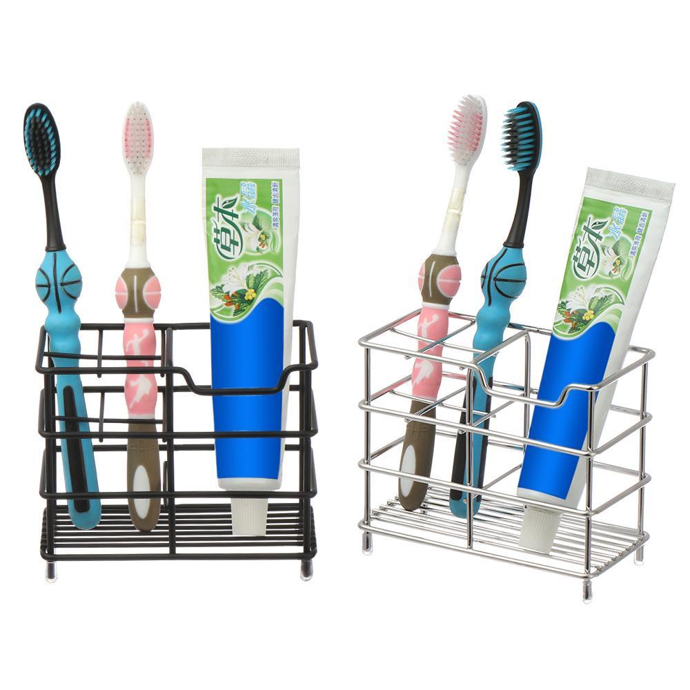 WATTLE Giá Đỡ Bàn Chải Đánh Răng Bằng Thép Không Gỉ Tiết Kiệm Không Gian Chống