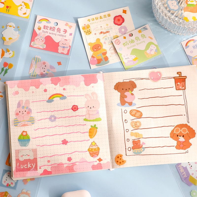 Flowertree 1 Sticker Dán Trang Trí Sổ Lưu Niệm