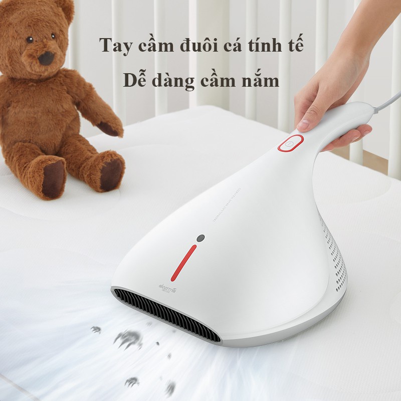 MÁY HÚT BỤI GIƯỜNG CẦM TAY DIỆT KHUẨN UV XIAOMI DEERMA CM800 - MÁY HÚT BỤI CHĂN NỆM XIAOMI CHÍNH HÃNG FULL PHỤ KIỆN