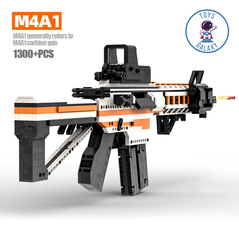Đồ Chơi Lắp Ráp Mô Hình PUBG Mô Hình M4A1 Asiimov / M416 MOC Kevin183 / CSGO Free Fire CoD Mixi