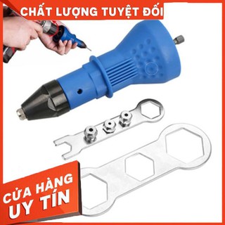 Đầu rút đinh tán gắn máy khoan tiện dụng