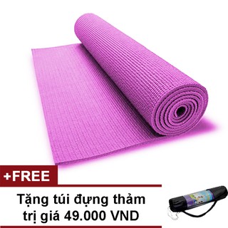 Thảm tập yoga loại cao cấp có túi đựng