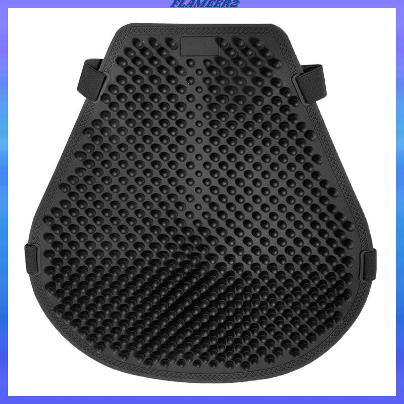 Đệm Ngồi Xe Máy Bằng Silicone Thoáng Khí Giảm Áp Lực Dài Flameer2