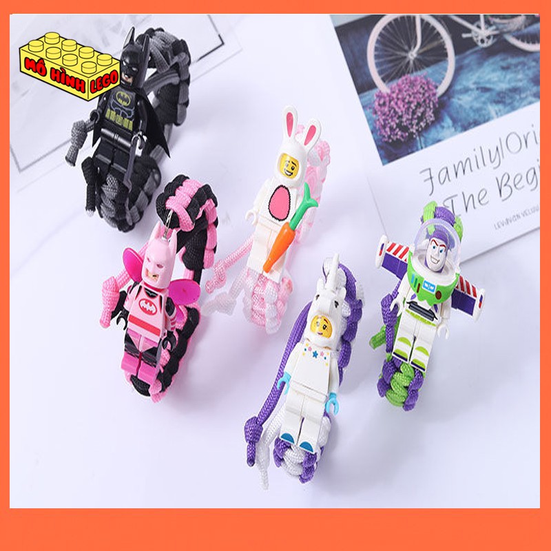 Vòng Tay LEGO Minifigures - Vòng Tay Paracord đan dây nhân vật hoạt hình nhiều mẫu độc lạ | BigBuy360 - bigbuy360.vn
