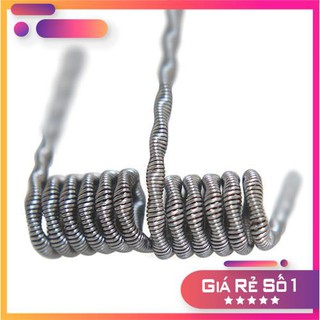 Cặp Fused Clapton Coil Resistance 0.45ohm_ coil dây điện trở ohm