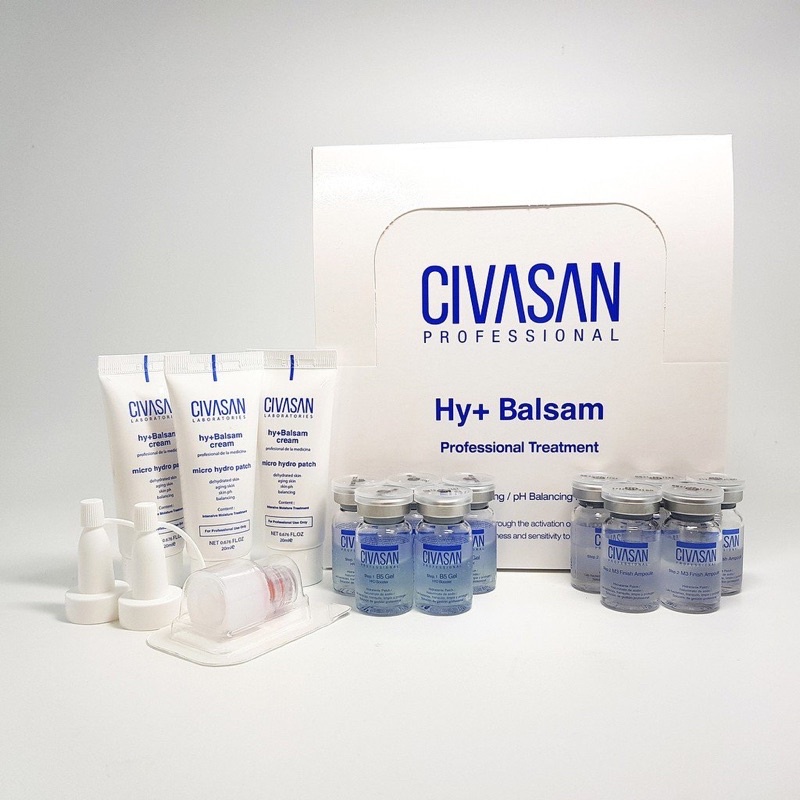Set Dưỡng Cấp Ẩm Căng Bóng Da Civasan Hy+ Balsam