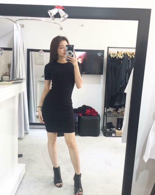 ĐẦM BODY KHÔNG XẺ THUN BORIP | BigBuy360 - bigbuy360.vn