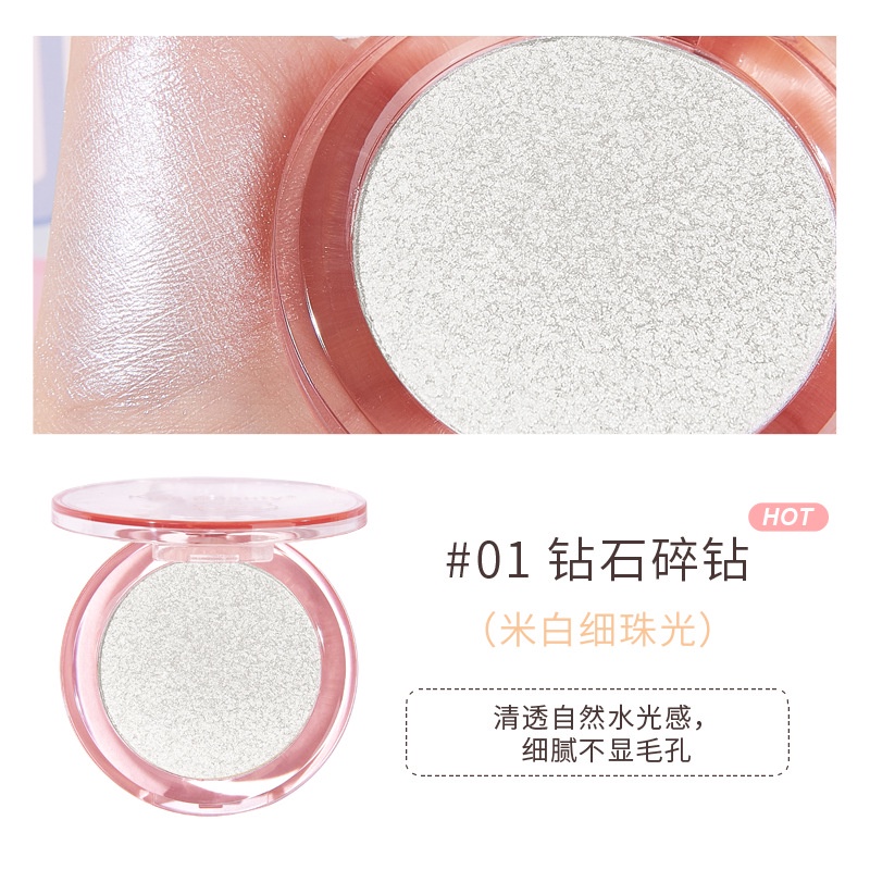 Phấn bắt sáng Kiss Beauty, phấn bắt sáng highlight nhũ makeup nội địa trung F23 - Sammi Beauty