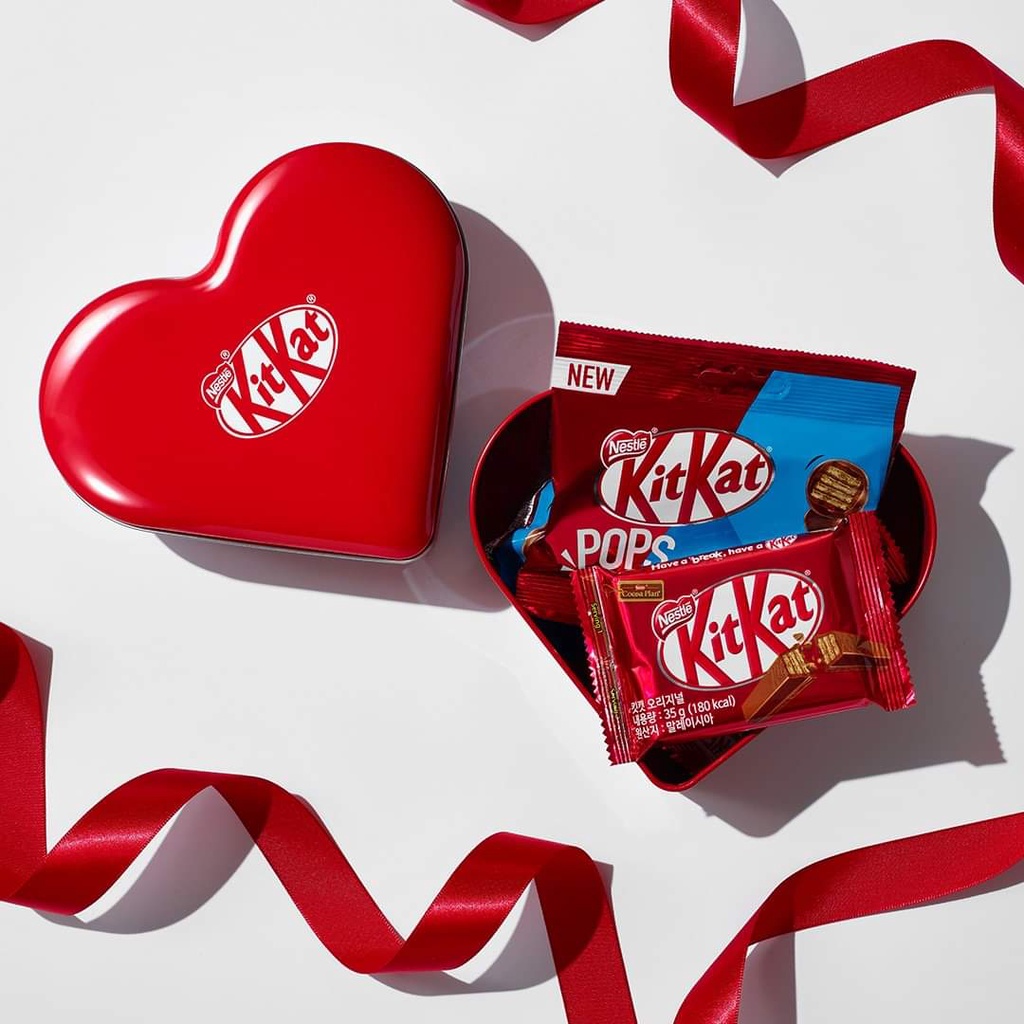 [Phiên bản giới hạn] Quà tặng Valentine Socola KitKat trái tim